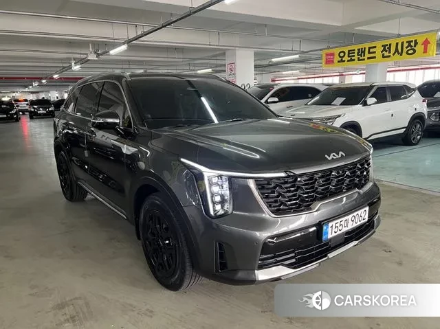 Kia The New Sorento 4th Generation 2024 Серый из Кореи