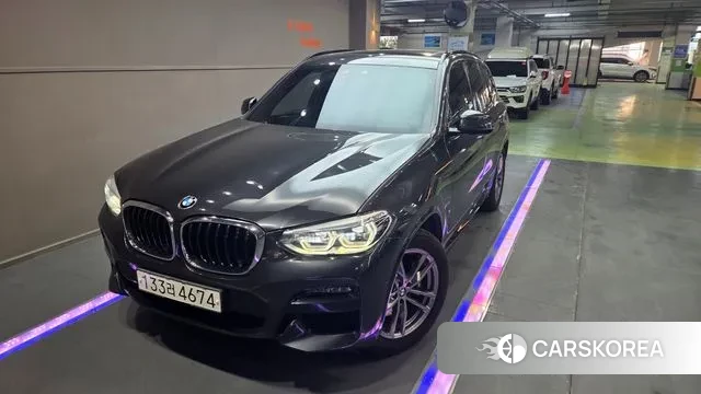 BMW X3 (G01) 2020 Серый из Кореи