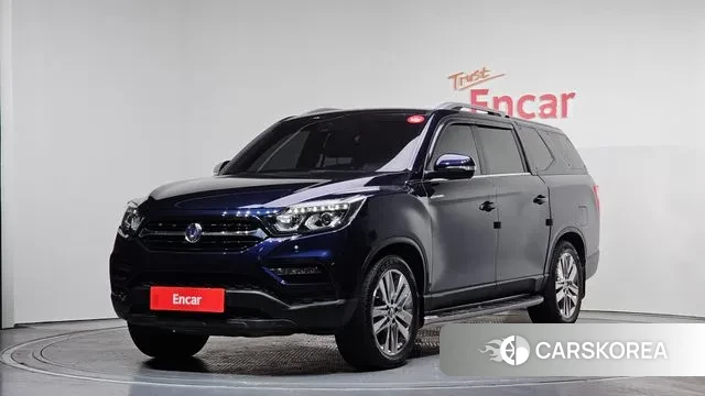 Ssangyong Rexton Sports 2021 Синий из Кореи