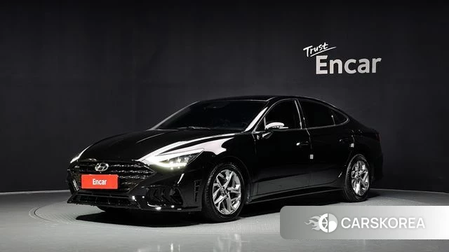 Hyundai Sonata (DN8) 2019 Черный из Кореи