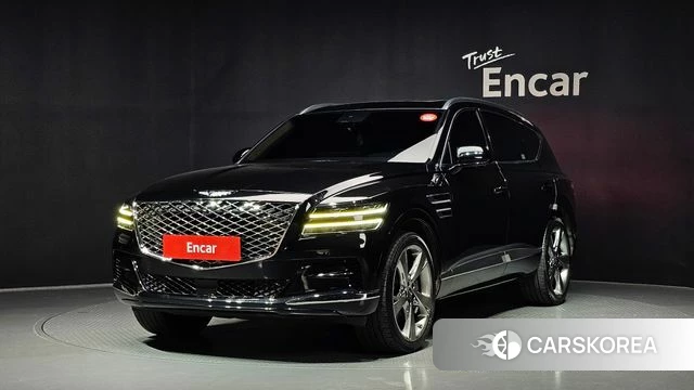 Genesis GV80 2022 Черный из Кореи
