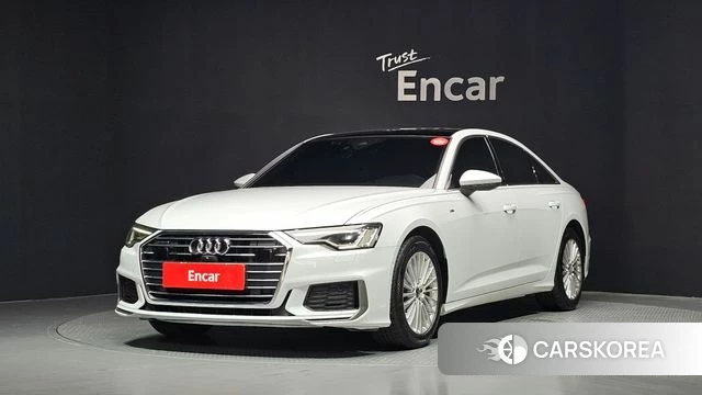 Audi A6 (C8) 2021 Белый из Кореи
