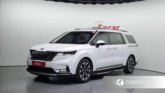 Kia Carnival 4th generation 2021 Белый из Кореи