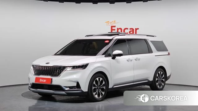 Kia Carnival 4th generation 2021 Белый из Кореи