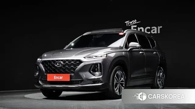 Hyundai Santa Fe TM 2018 Серый из Кореи