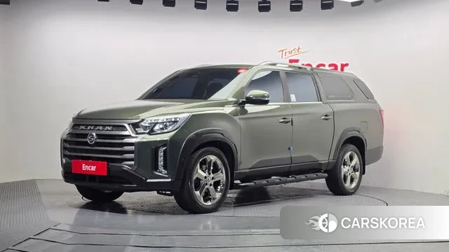 Ssangyong The New Rexton Sports Cannes 2022 Зеленый из Кореи