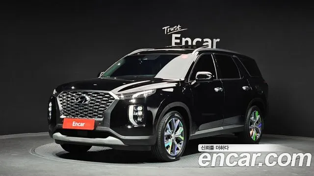 Hyundai Palisade 2019 Черный из Кореи