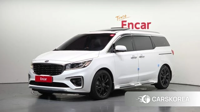 Kia The New Carnival 2019 Белый из Кореи