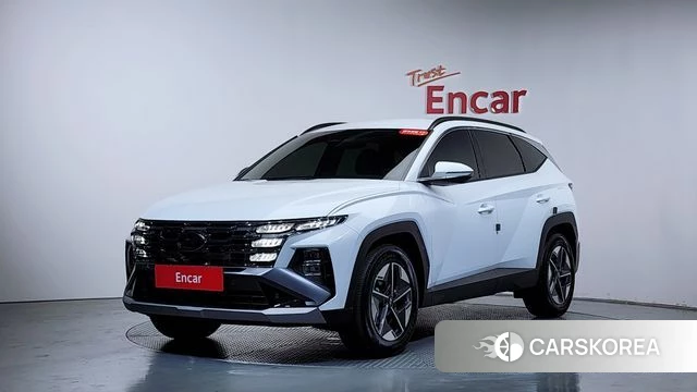 Hyundai The New Tucson Hybrid (NX4) 2024 Белый из Кореи