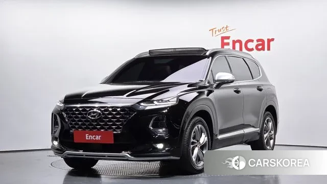 Hyundai Santa Fe TM 2019 Черный из Кореи