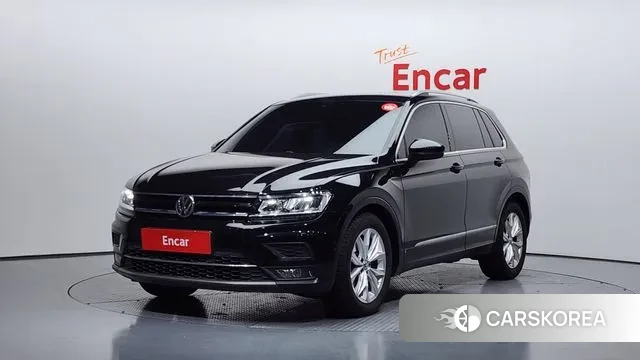Volkswagen Tiguan second Generation 2018 Черный из Кореи