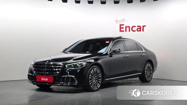Mercedes-Benz S-Class W223 2021 Темно-зеленый из Кореи