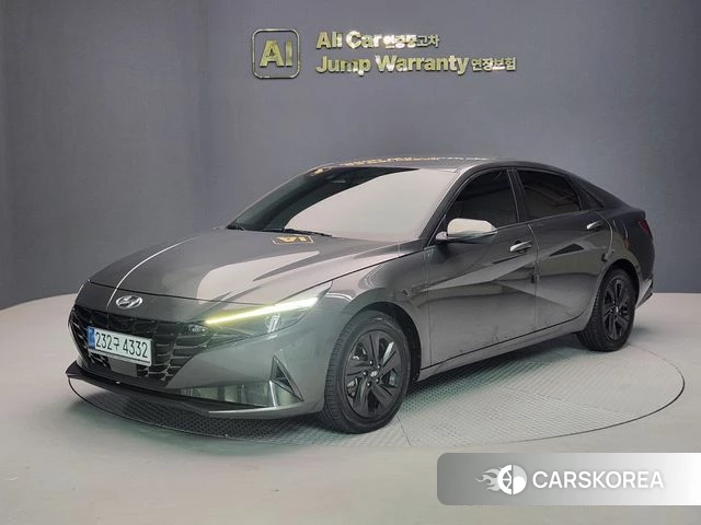 Hyundai Avante Hybrid (CN7) 2022 Серый из Кореи