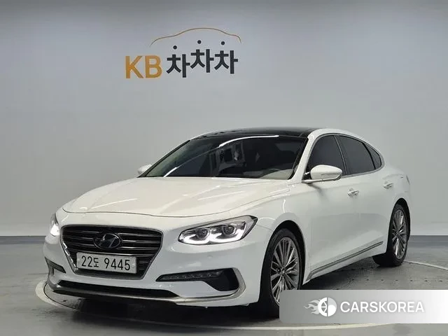 Hyundai Grandeur IG 2018 Белый из Кореи