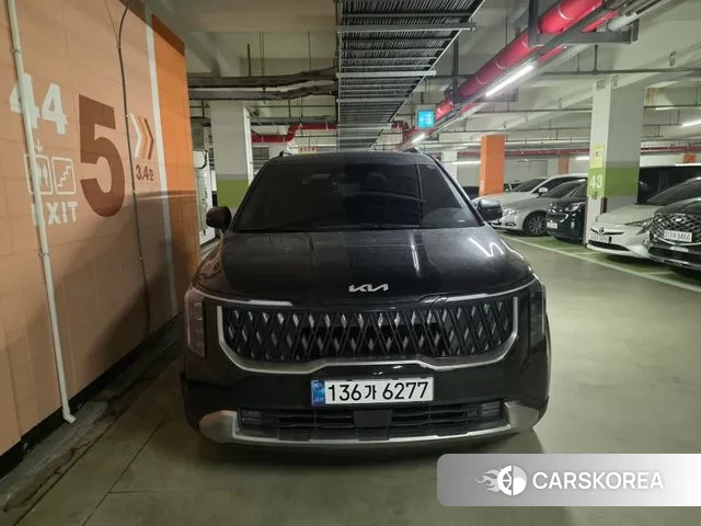 Kia The New Carnival 4th Generation 2023 Черный из Кореи