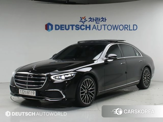 Mercedes-Benz S-Class W223 2024 Черный из Кореи