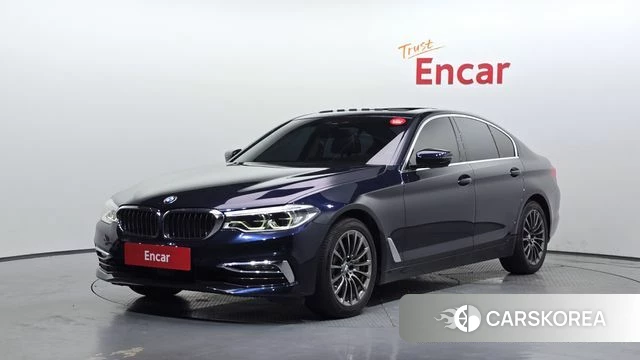 BMW 5 Series (G30) 2019 Синий из Кореи