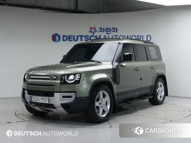 Land Rover Defender (L663) 2020 Светло-зеленый из Кореи