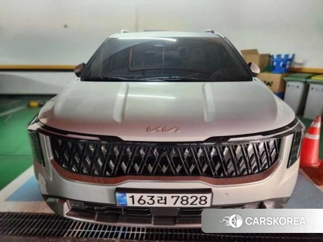 Kia The New Carnival 4th Generation 2024 Светло-серебряный цвет из Кореи