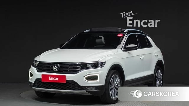 Volkswagen T-Roc 2022 Белый из Кореи