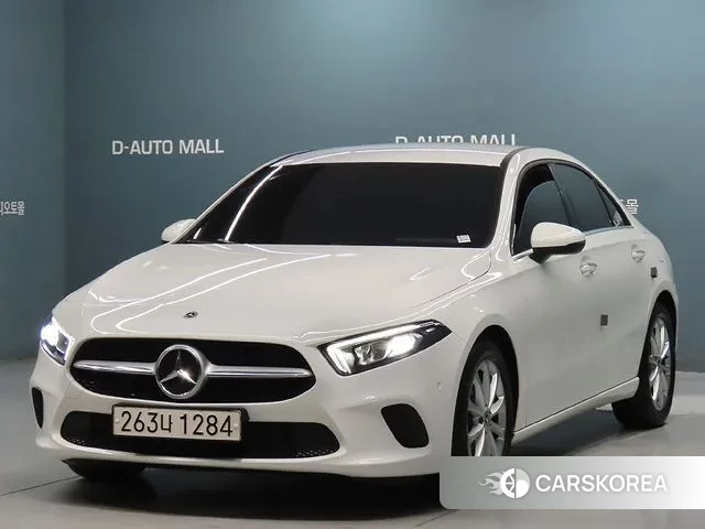 Mercedes-Benz A-Class W177 2020 Белый из Кореи