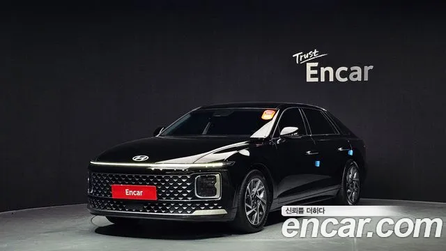 Hyundai Grandeur (GN7) 2023 Черный из Кореи