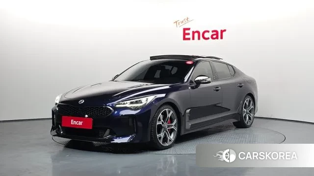 Kia Stinger 2018 Синий из Кореи