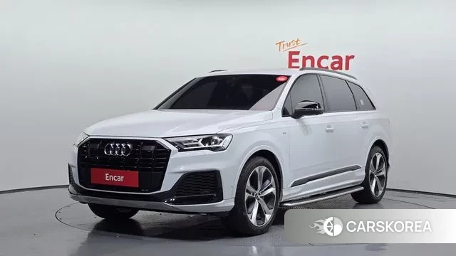 Audi Q7 (4M) 2022 Белый из Кореи