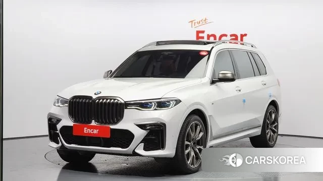 BMW X7 (G07) 2020 Белый из Кореи
