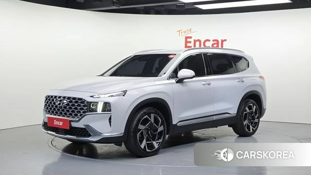 Hyundai The New Santa Fe 2021 Белый из Кореи