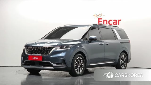 Kia Carnival 4th generation 2021 Синий из Кореи