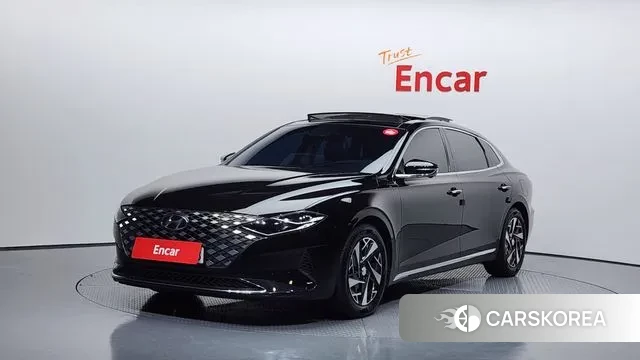 Hyundai The New Grandeur IG Hybrid 2021 Черный из Кореи