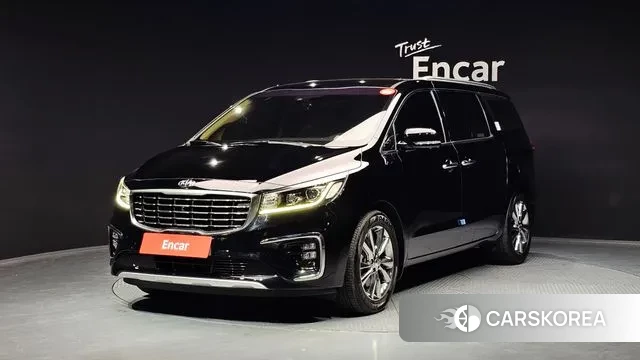 Kia The New Carnival 2019 Черный из Кореи