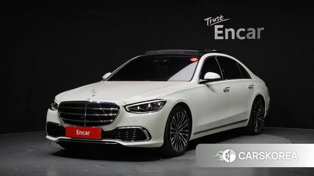 Mercedes-Benz S-Class W223 2022 Белый из Кореи