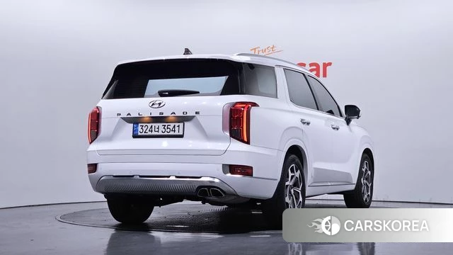 Hyundai Palisade 2021 Белый из Кореи