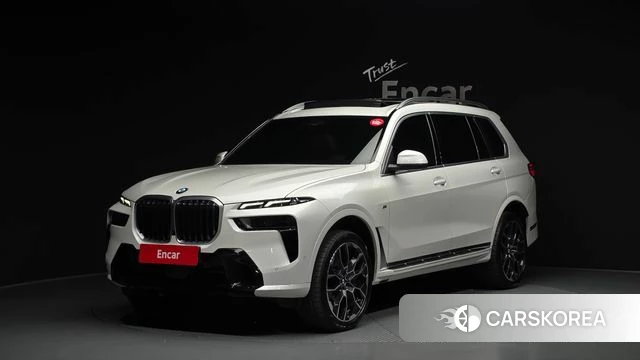 BMW X7 (G07) 2024 Белый из Кореи
