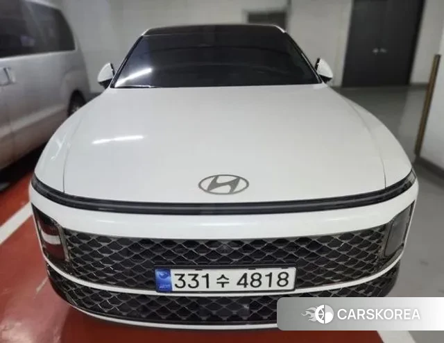 Hyundai Grandeur Hybrid (GN7) 2024 Белый из Кореи