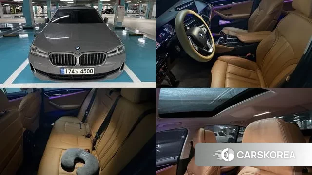 BMW 5 Series (G30) 2022 Серый из Кореи