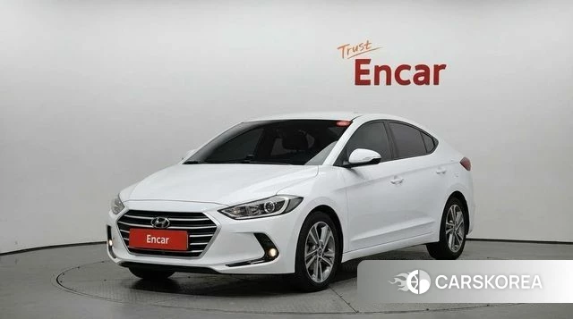 Hyundai Avante AD 2018 Белый из Кореи