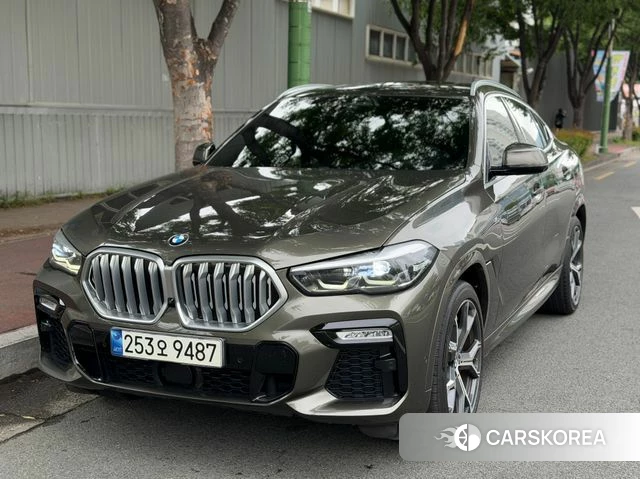BMW X6 (G06) 2021 Песочный из Кореи