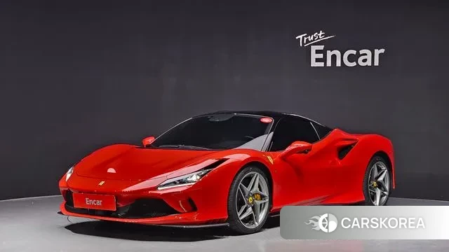 Ferrari F8 Tributo 2022 Красный из Кореи
