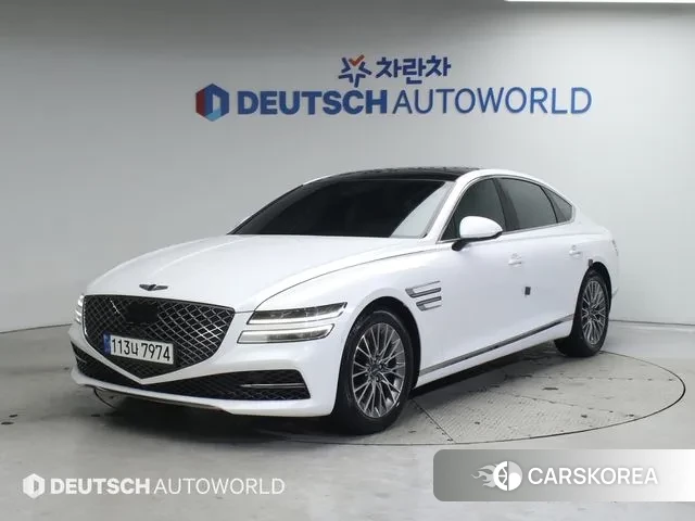 Genesis G80 (RG3) 2021 Белый из Кореи