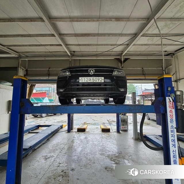 Volkswagen Tiguan second Generation 2019 Черный из Кореи