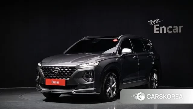 Hyundai Santa Fe TM 2019 Серый из Кореи