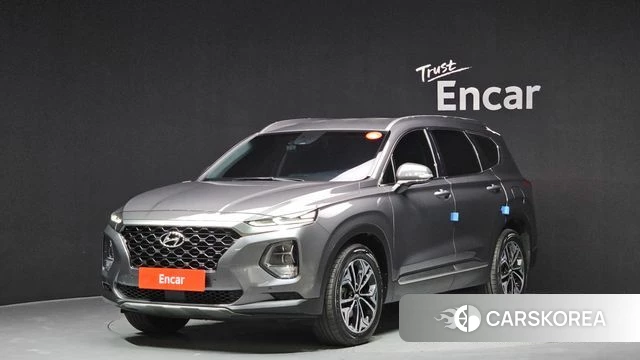 Hyundai Santa Fe TM 2018 Серый из Кореи