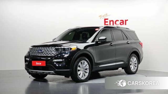 Ford Explorer 6th Generation 2021 Черный из Кореи