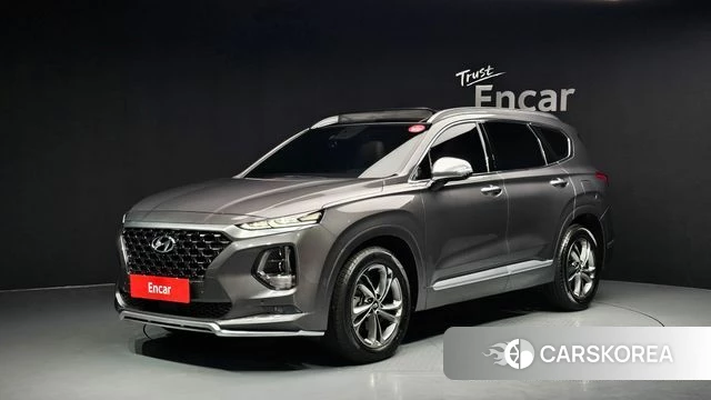 Hyundai Santa Fe TM 2019 Серый из Кореи