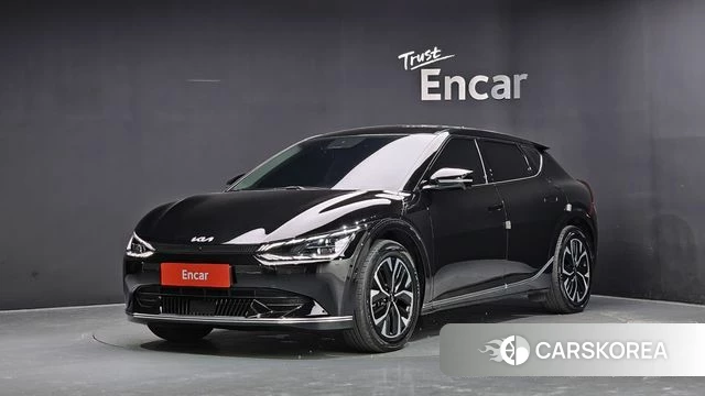 Kia EV6 2022 Черный из Кореи