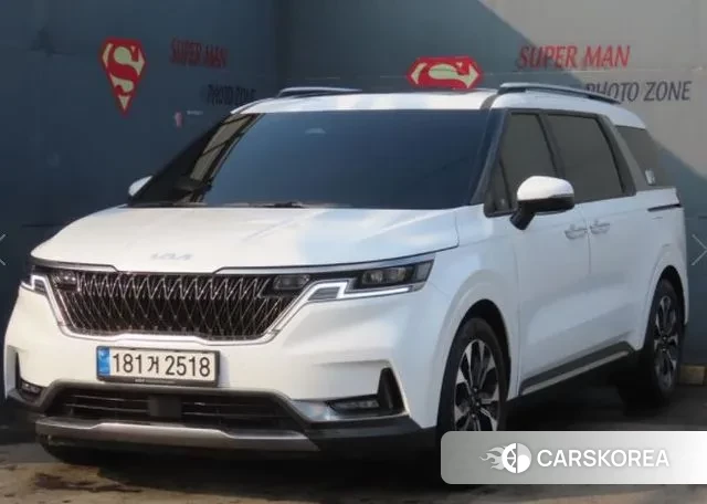 Kia Carnival 4th generation 2022 Белый из Кореи