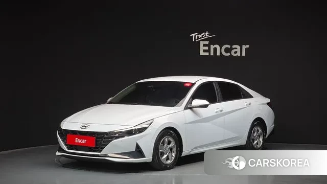 Hyundai Avante (CN7) 2020 Белый из Кореи